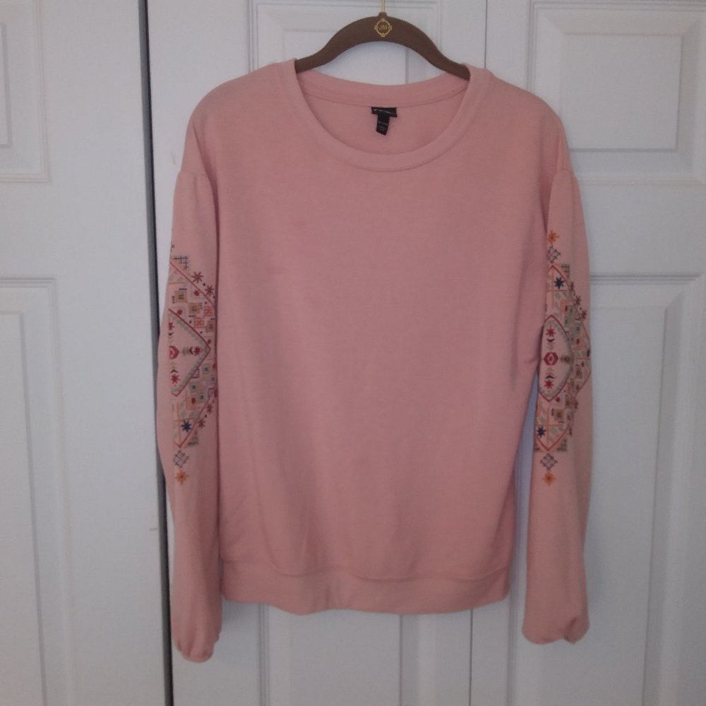 Cat & Jack Embroidered Sleeve top